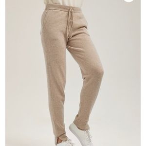 LIT Cashmere joggers sz S